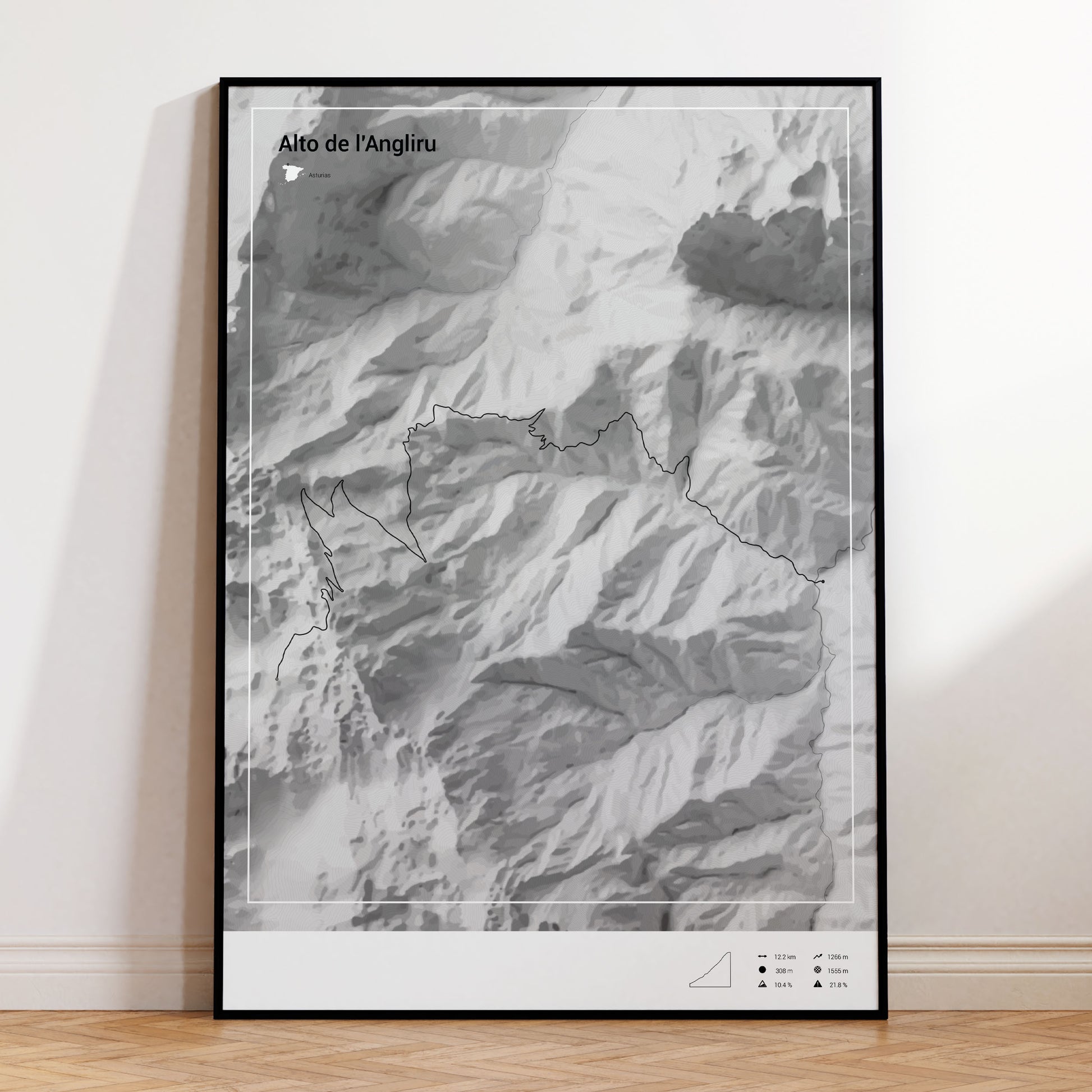 Alto de l'Angliru poster