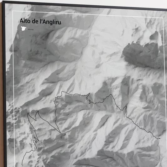 Alto de l'Angliru poster
