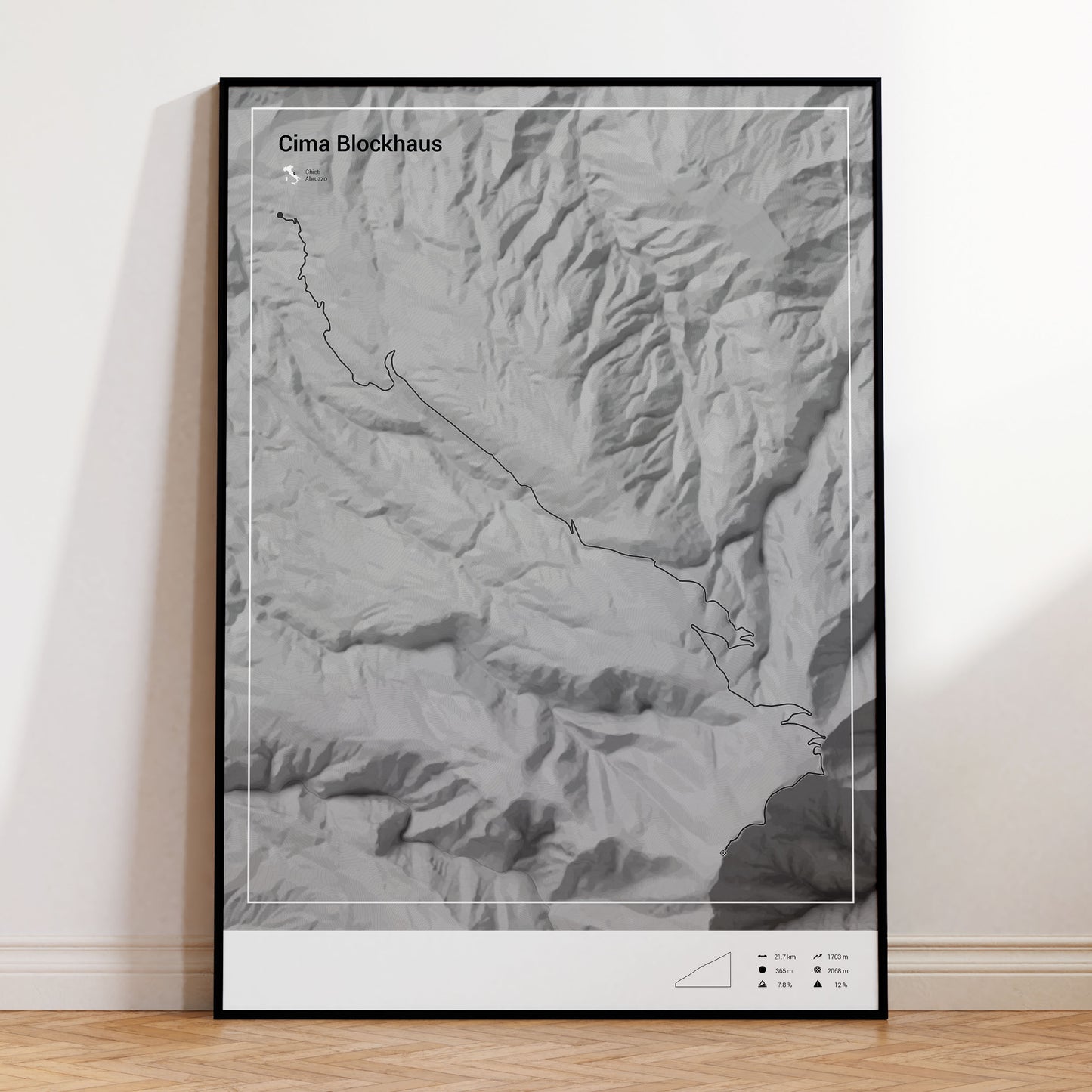 Cima Blockhaus poster