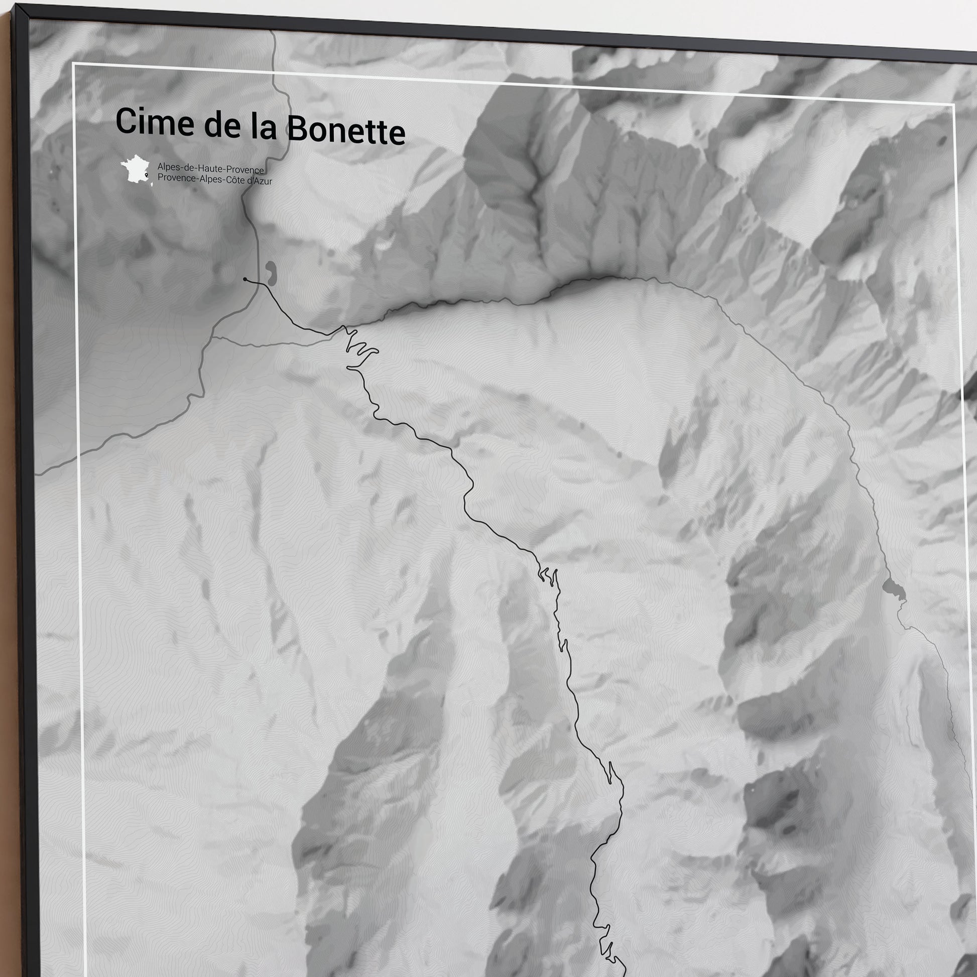 Cime de la Bonette poster