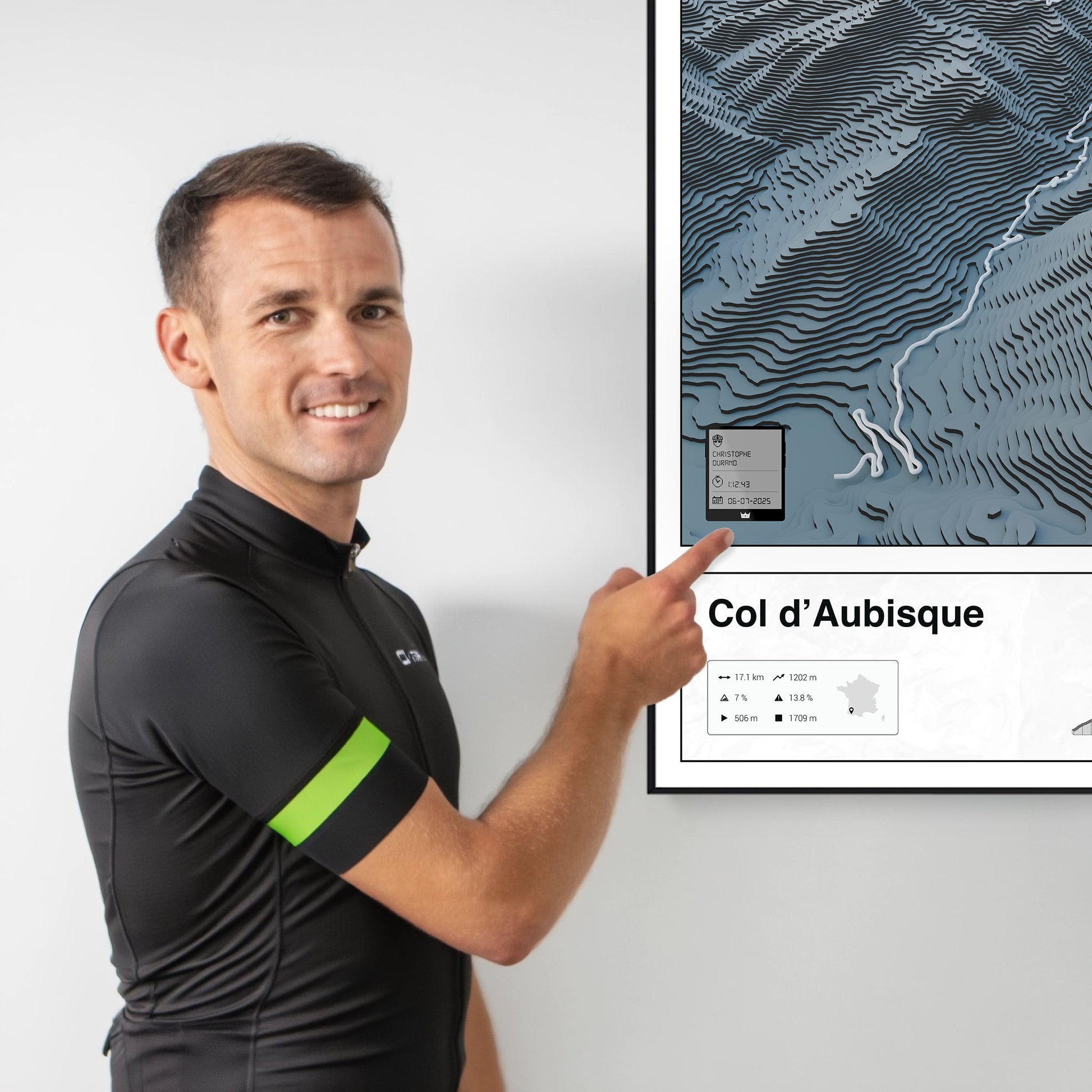 Col d'Aubisque personalized poster