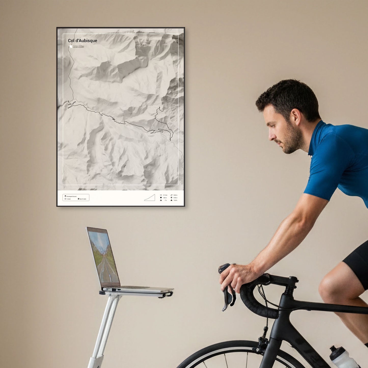 Col d'Aubisque personalized poster