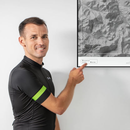 Col de l'Iséran personalized poster