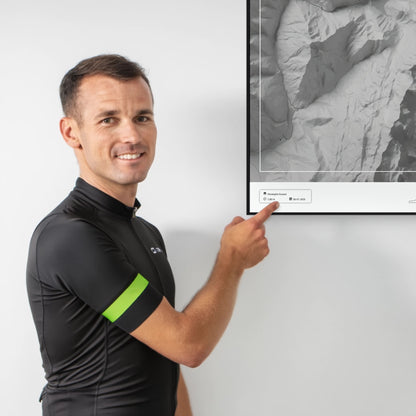 Col de la Croix-de-Fer personalized poster
