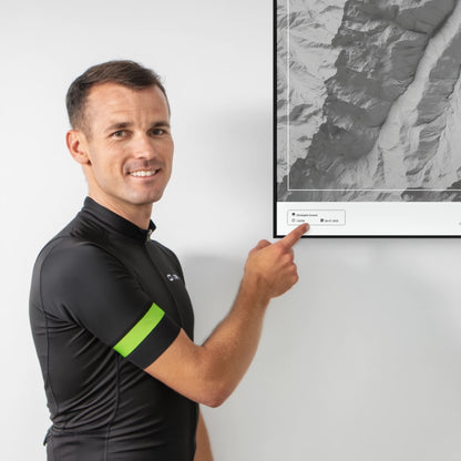 Col de la Madeleine personalized poster