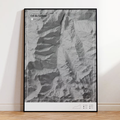 Col du Galibier poster