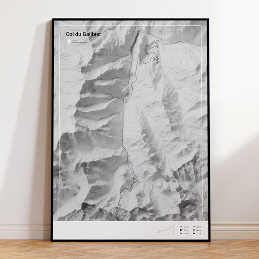 Col du Galibier poster