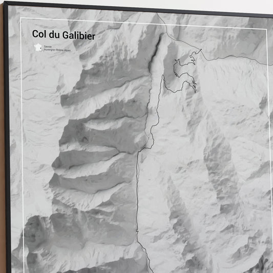 Col du Galibier poster