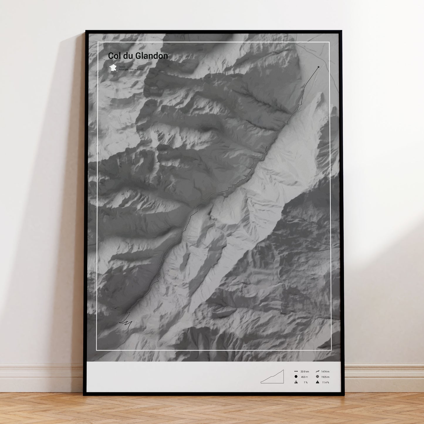 Col du Glandon poster