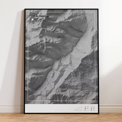 Col du Glandon poster