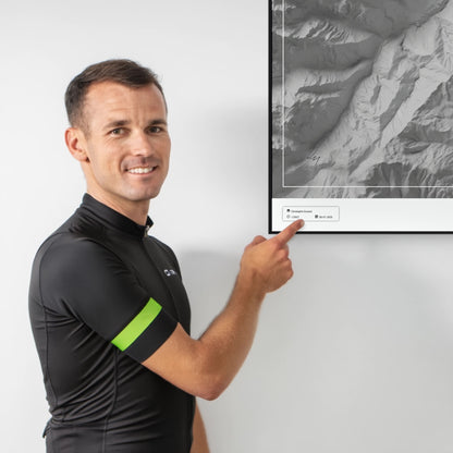Col du Glandon personalized poster