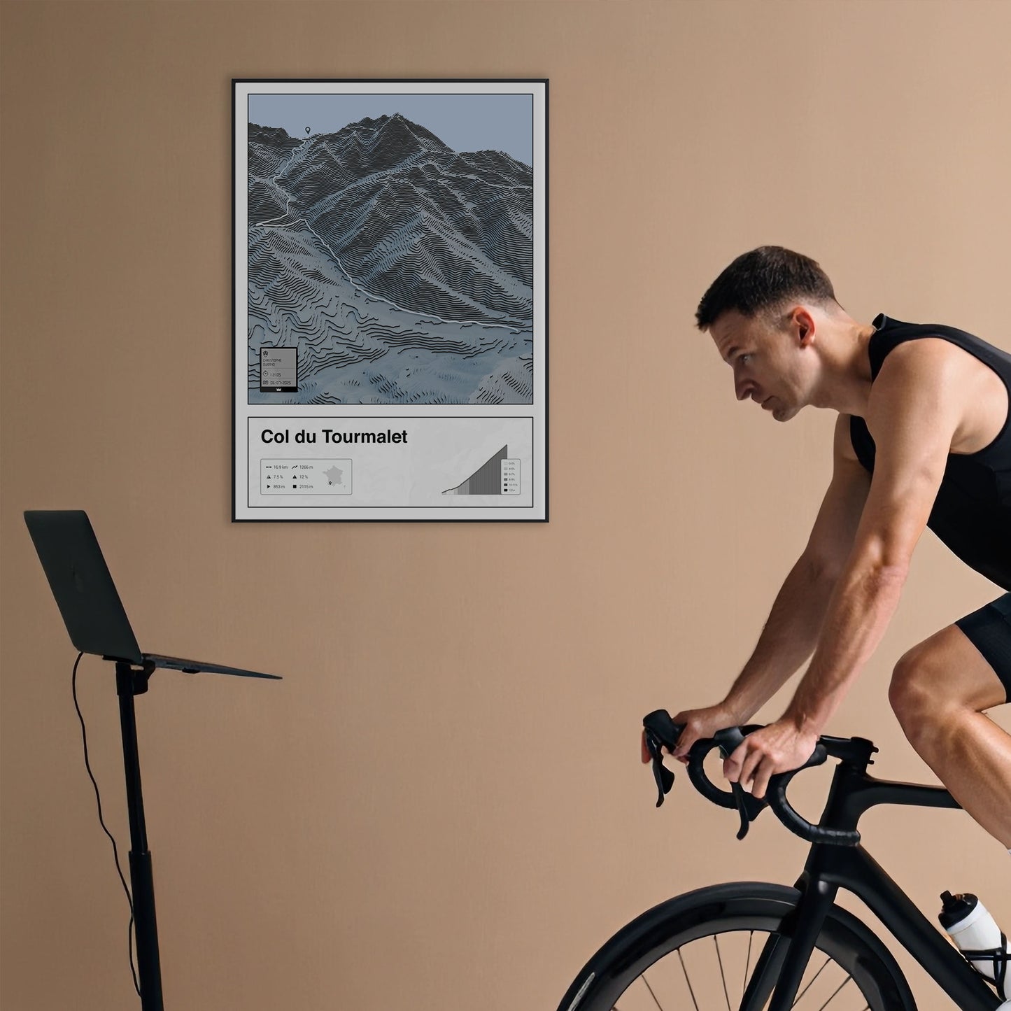 Col du Tourmalet personalized poster