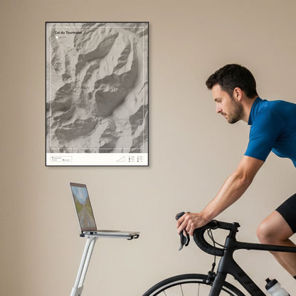 Col du Tourmalet personalized poster