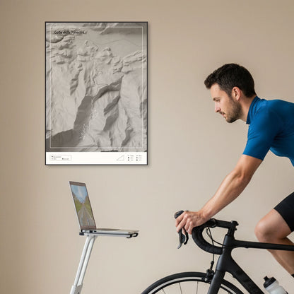 Colle delle Finestre personalized poster