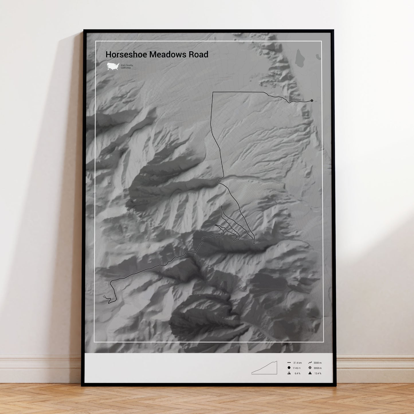 Horseshoe Meadows Road poster