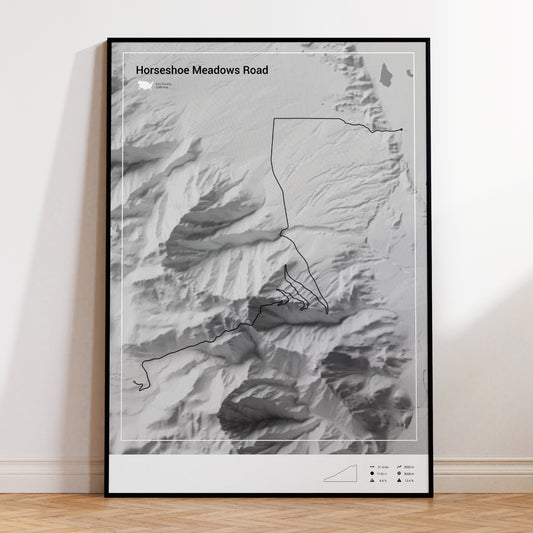 Horseshoe Meadows Road poster