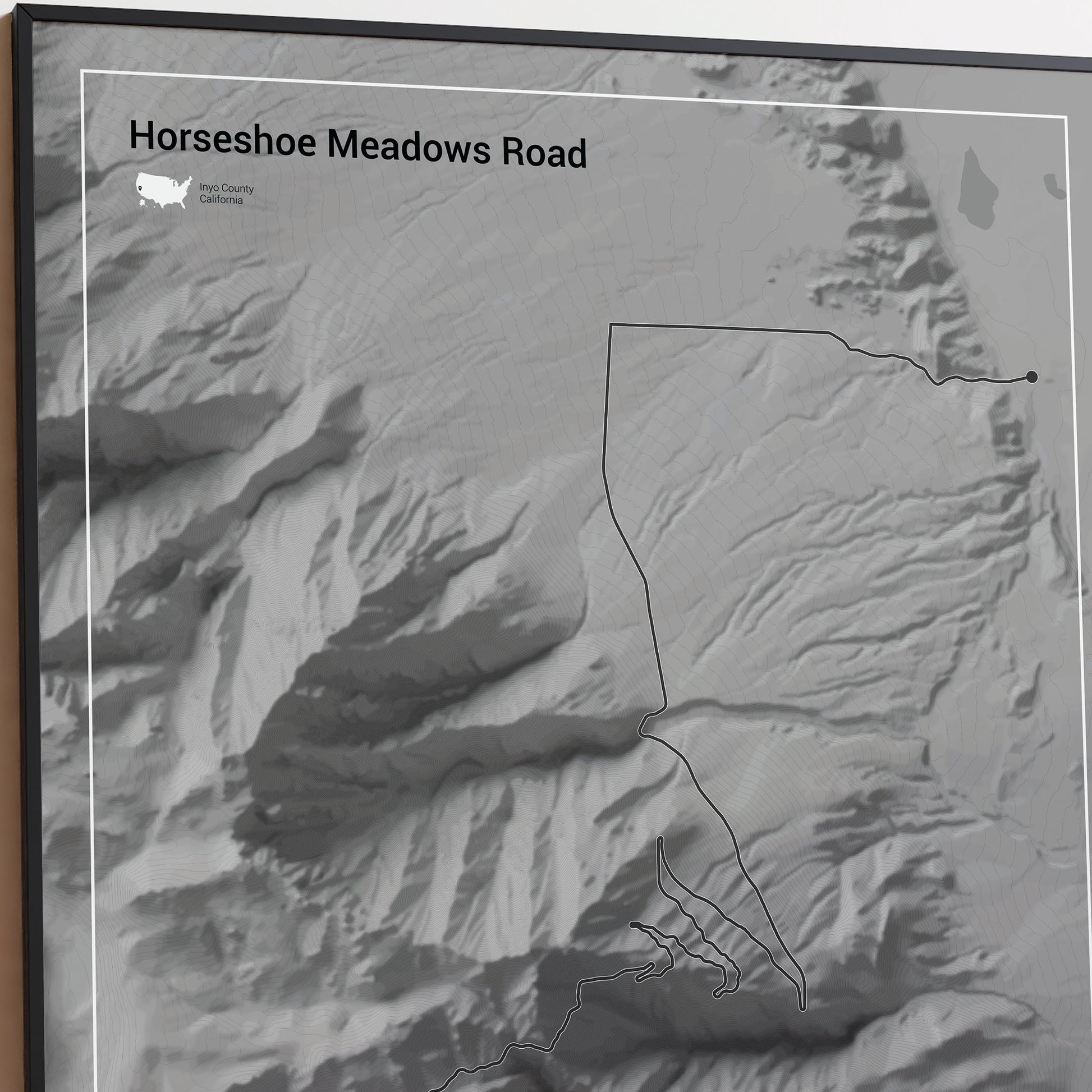 Horseshoe Meadows Road poster