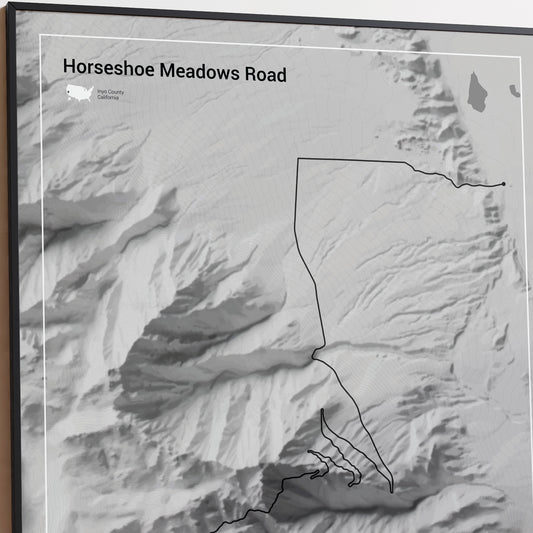 Horseshoe Meadows Road poster
