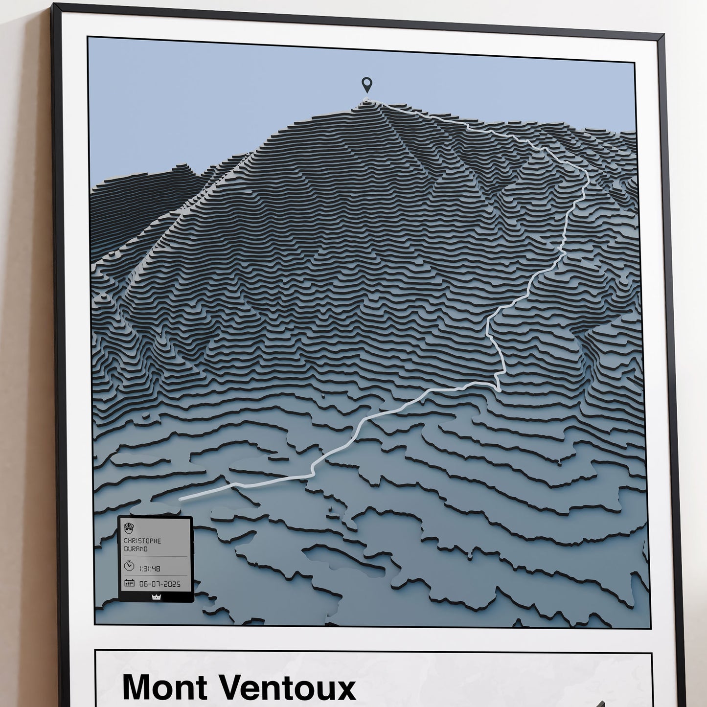 Mont Ventoux personalized poster