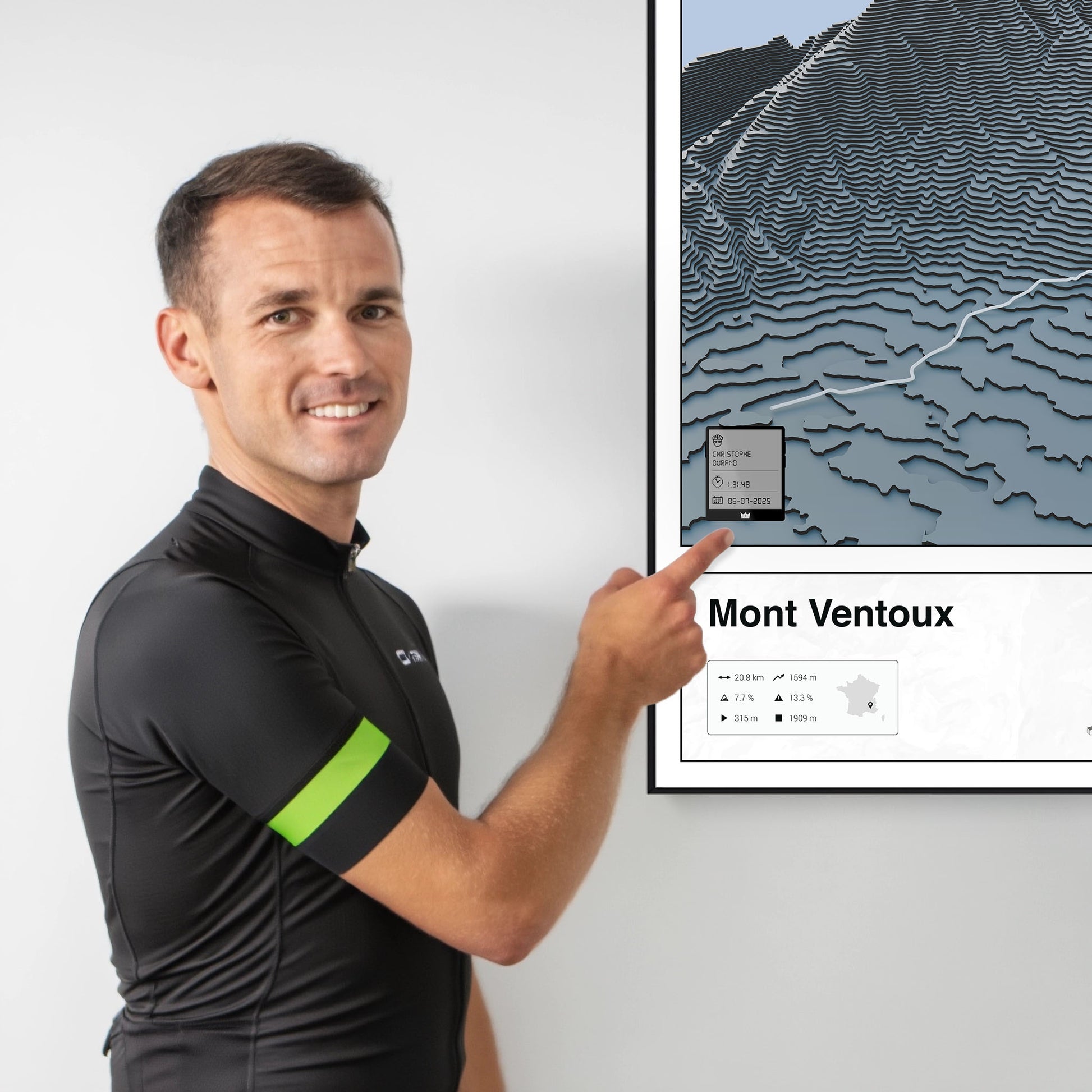 Mont Ventoux personalized poster