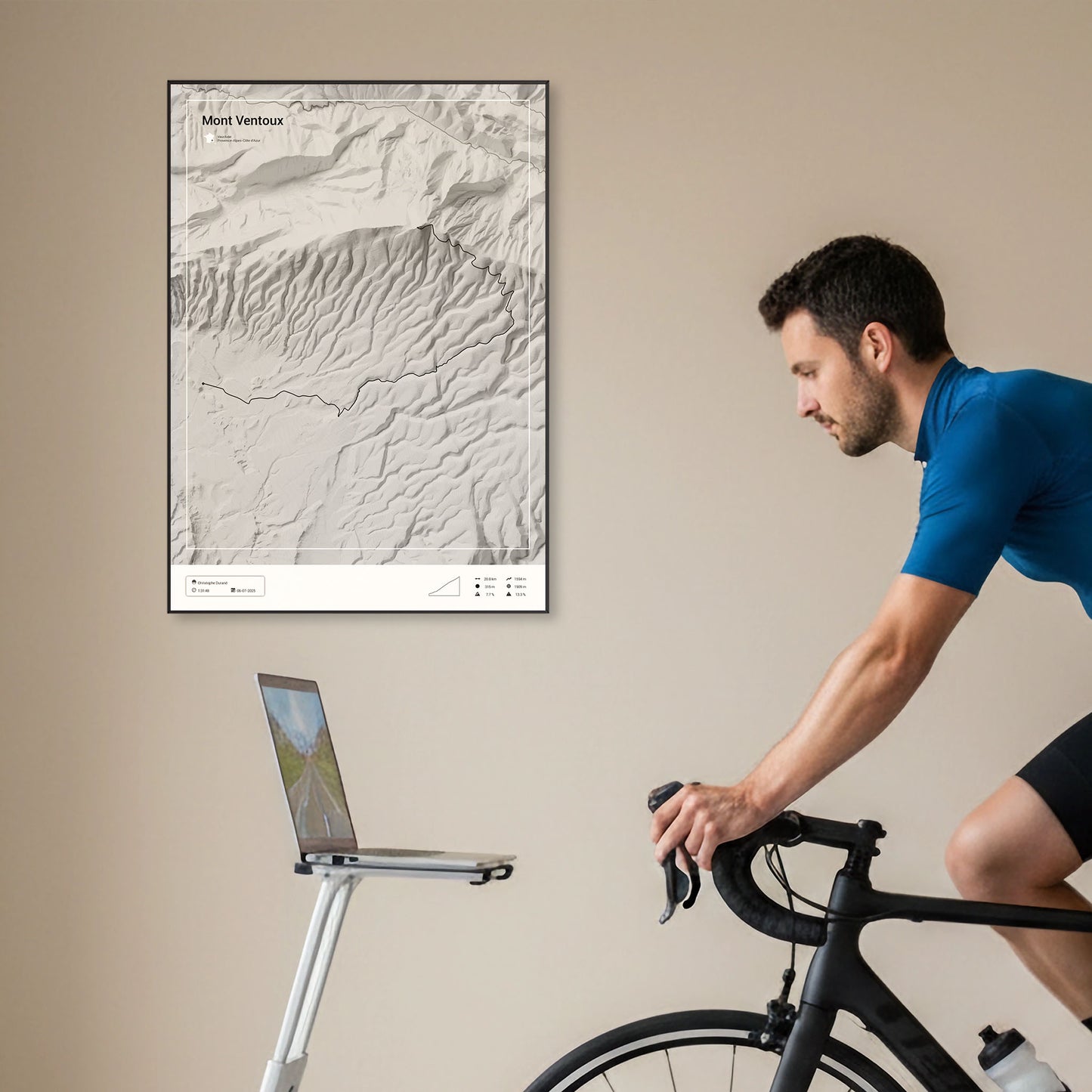 Mont Ventoux personalized poster