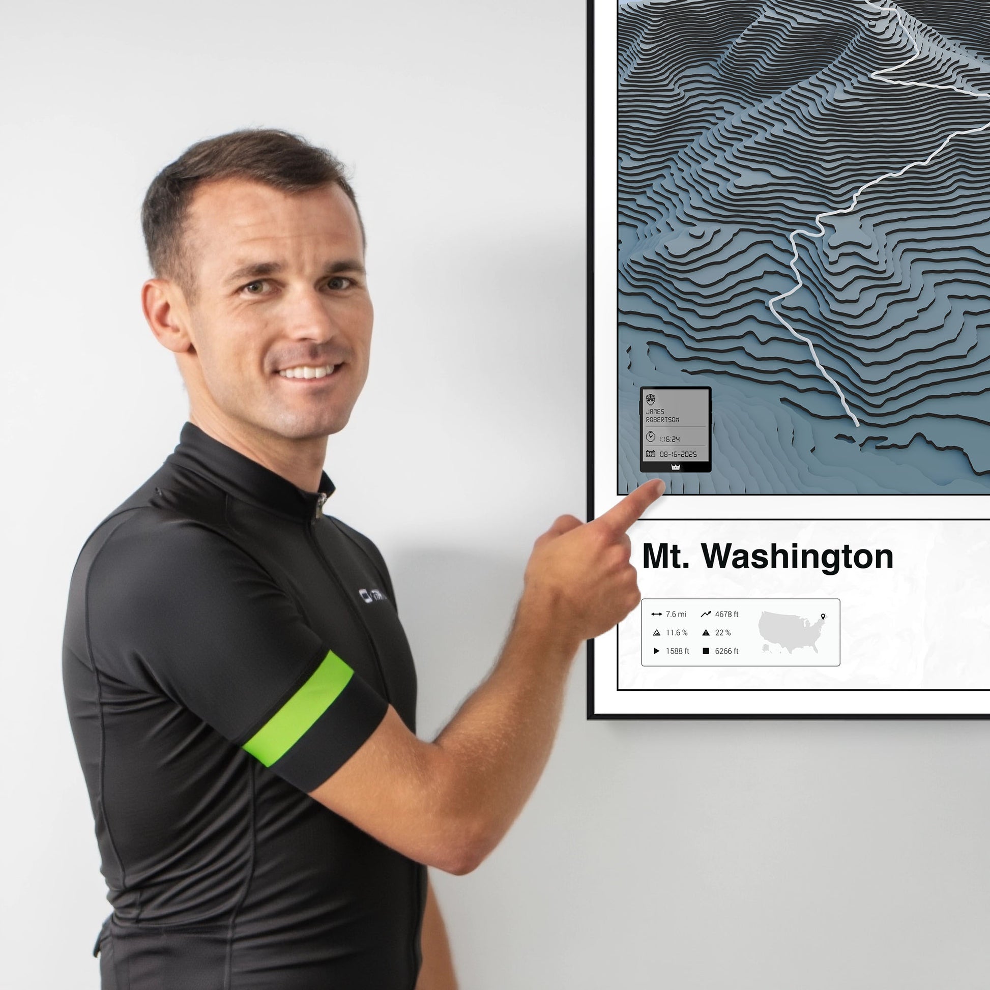 Mount Washington personalized poster