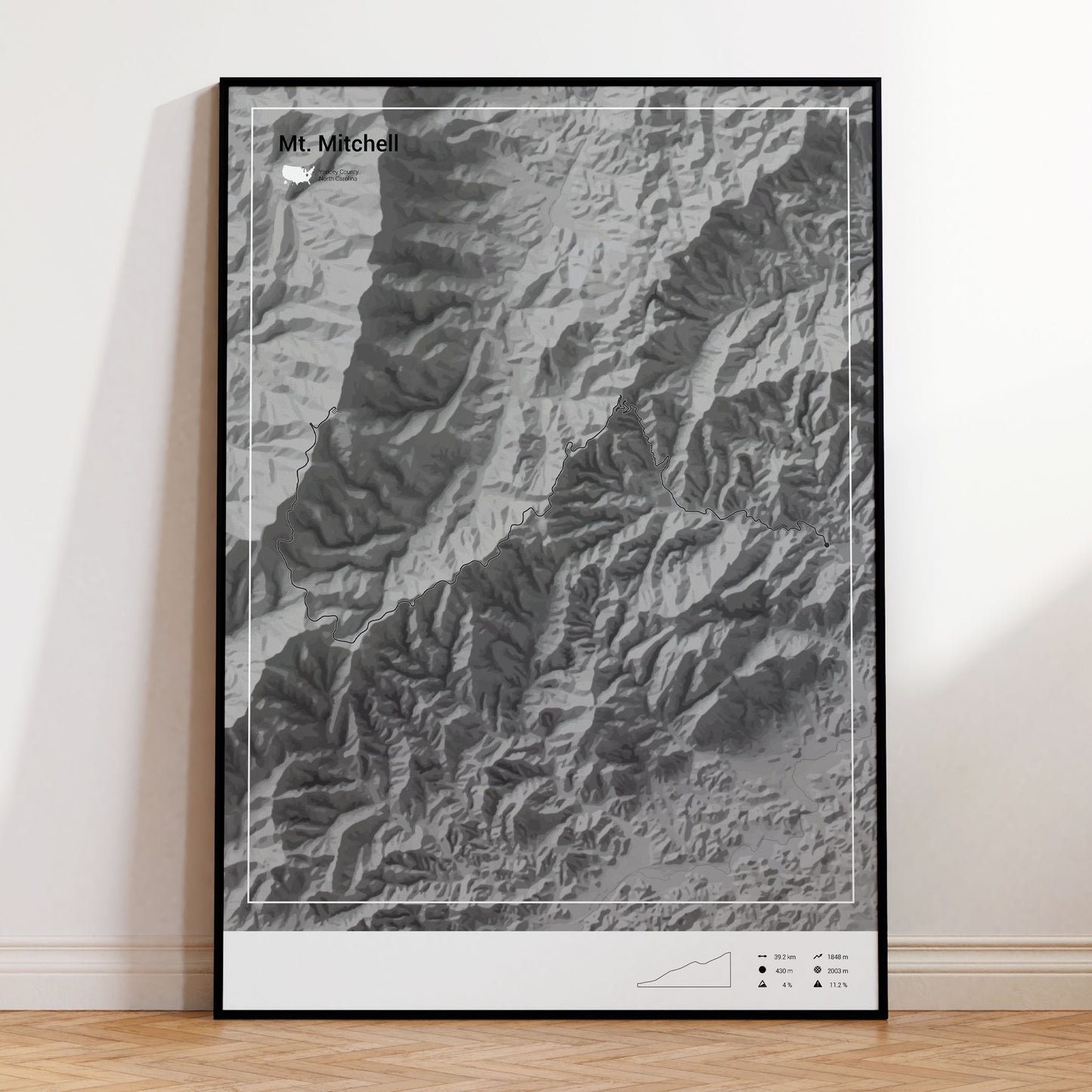 Mt. Mitchell poster