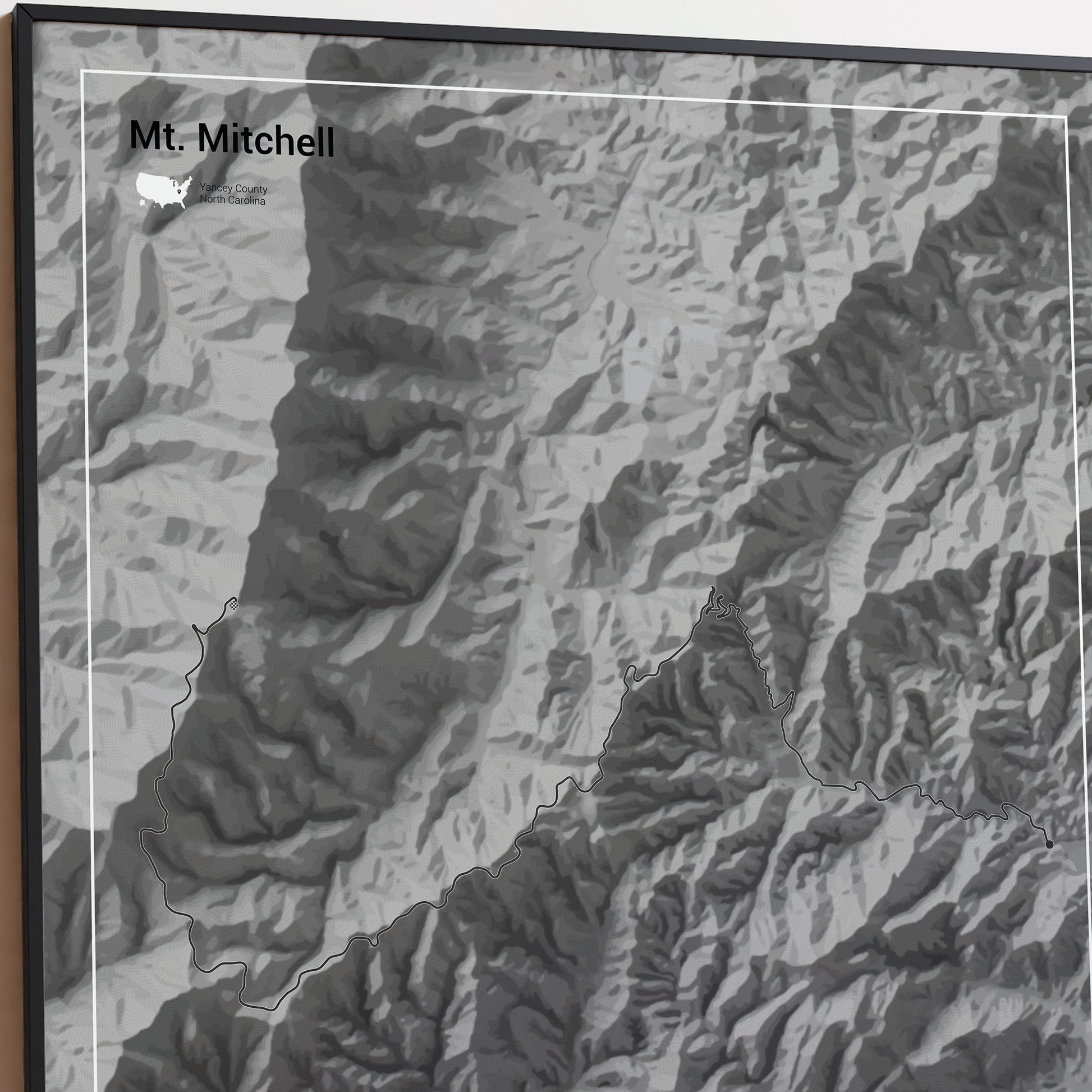 Mt. Mitchell poster