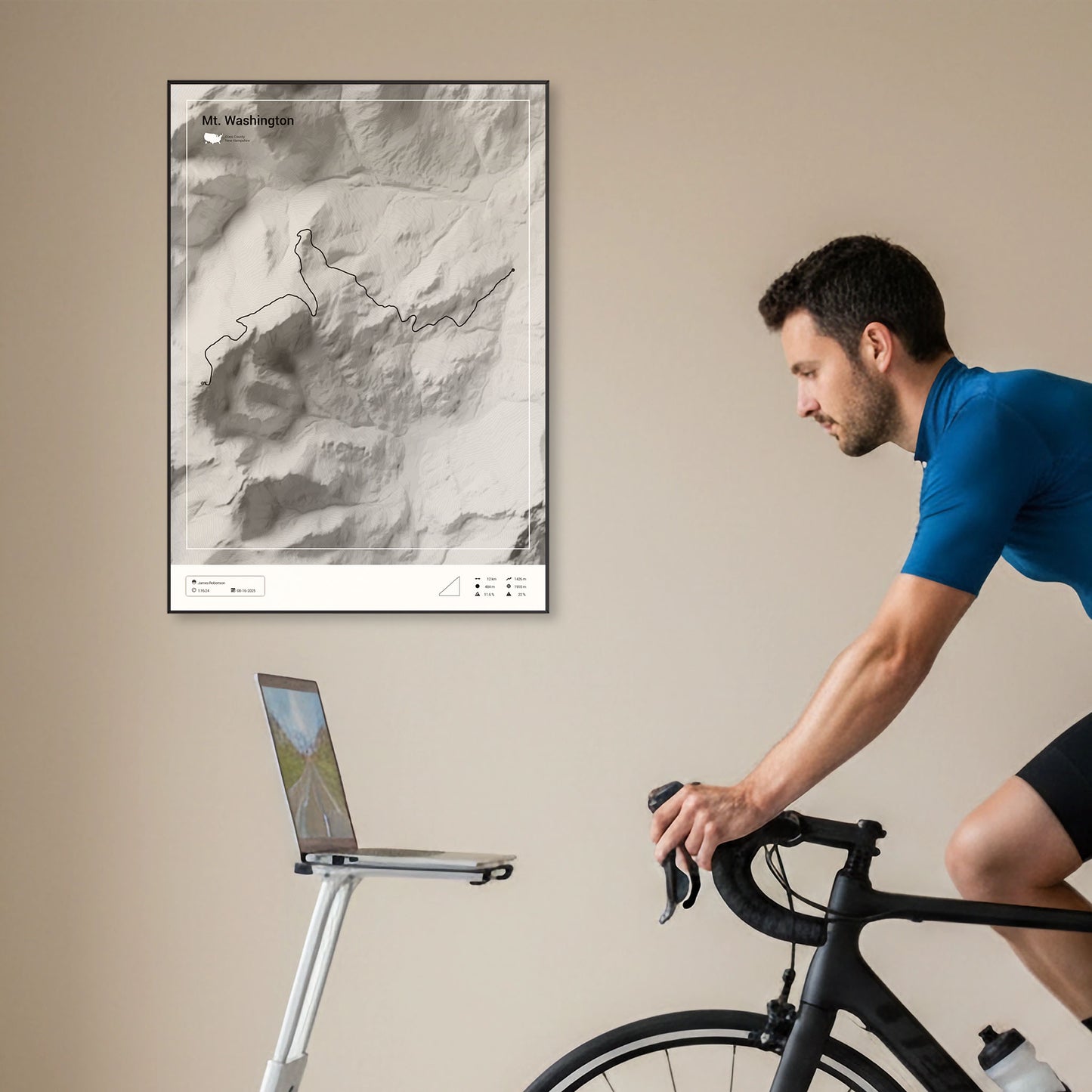 Mount Washington personalized poster