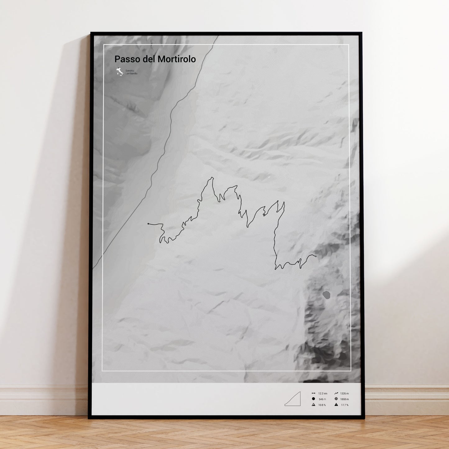 Passo del Mortirolo poster