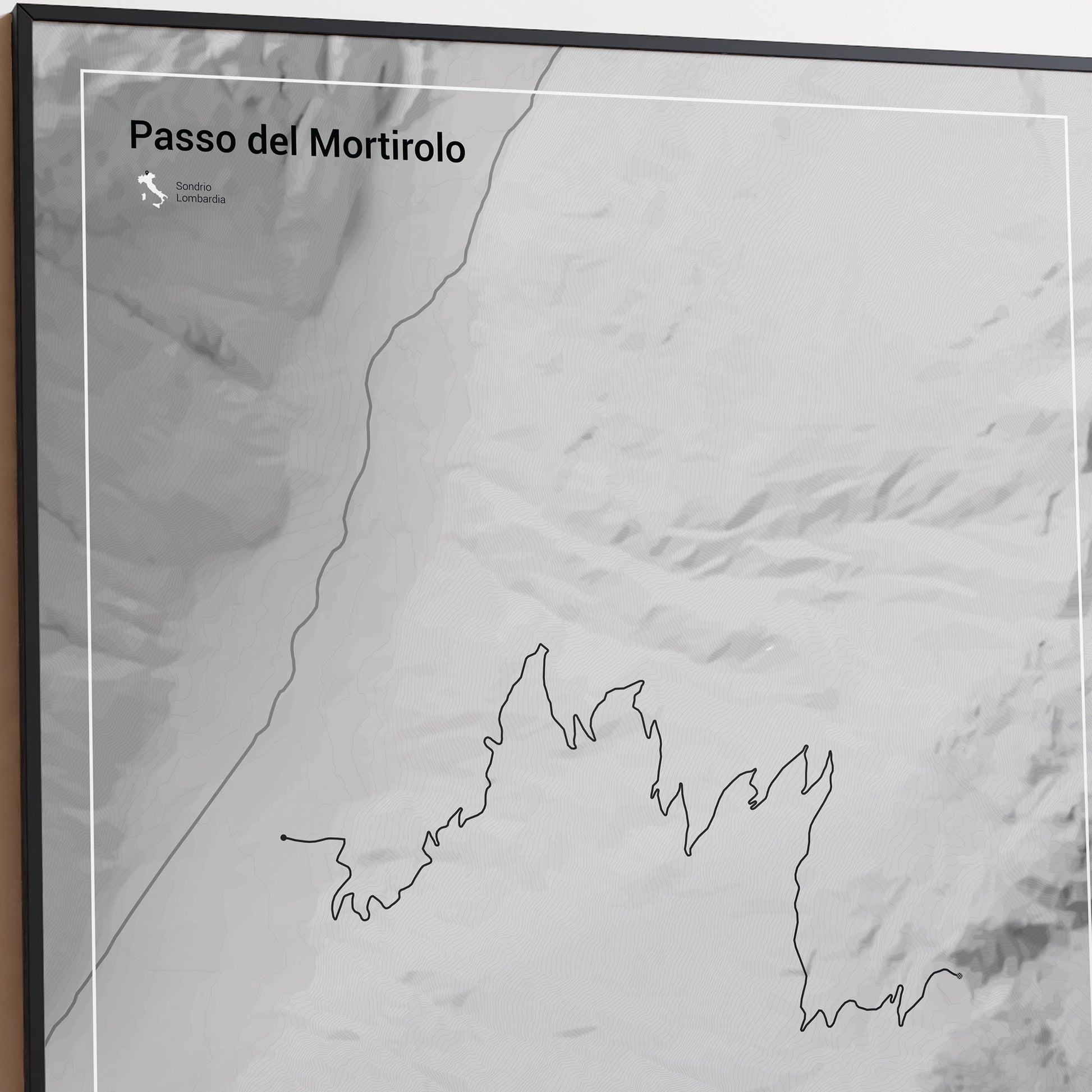 Passo del Mortirolo poster