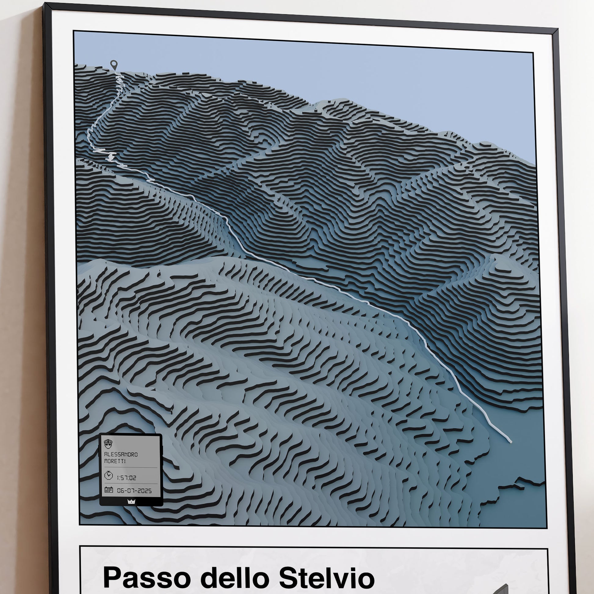 Passo dello Stelvio personalized poster