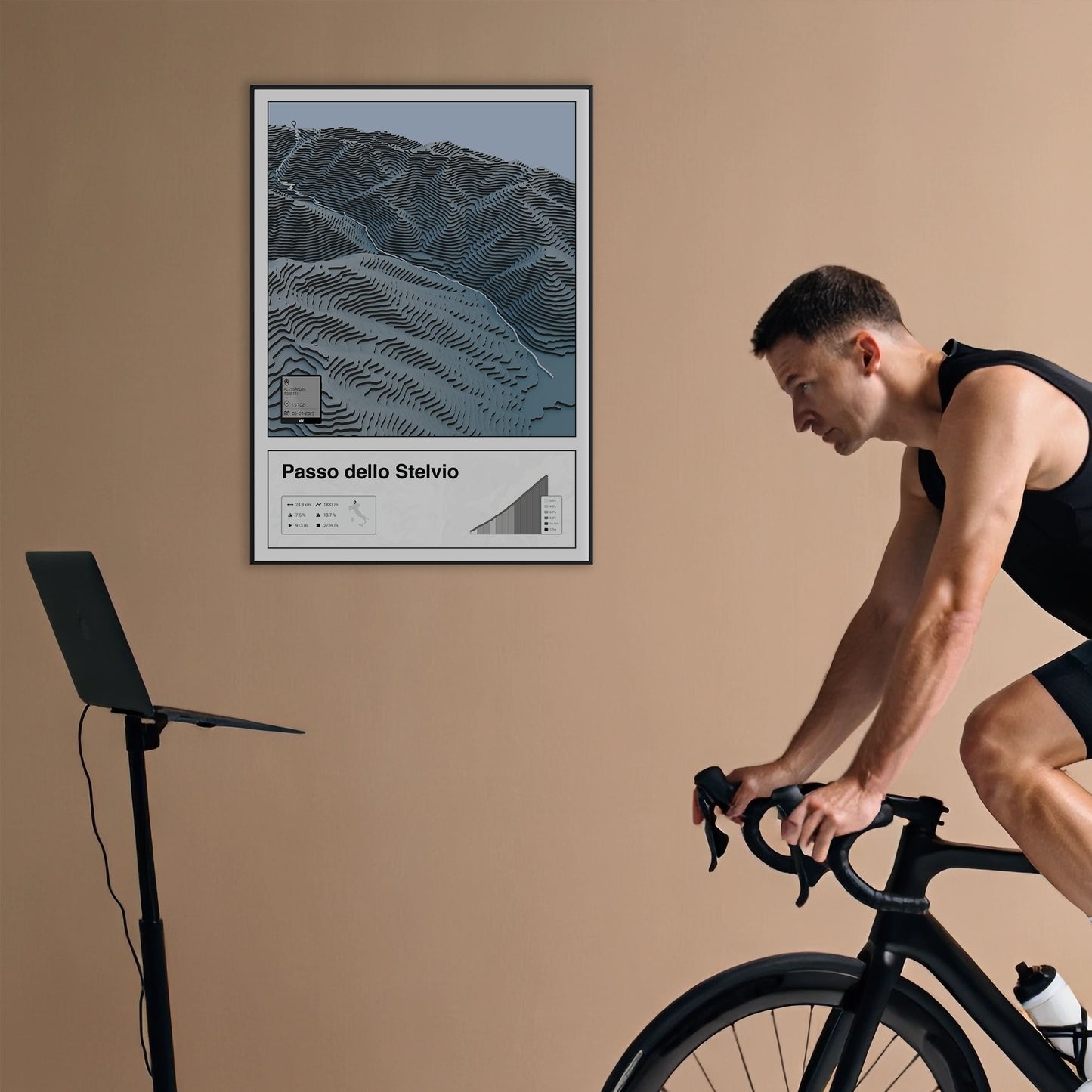 Passo dello Stelvio personalized poster