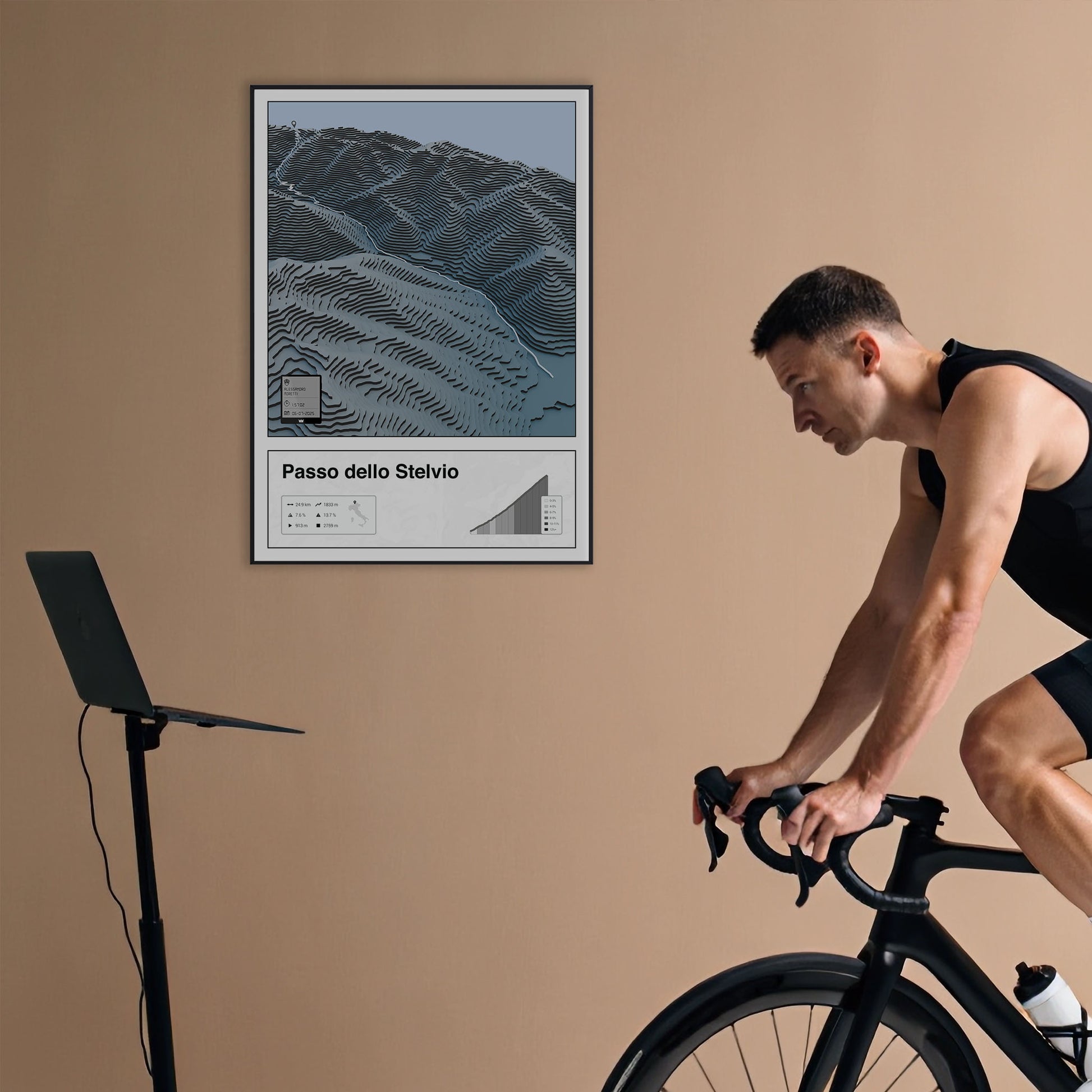 Passo dello Stelvio personalized poster