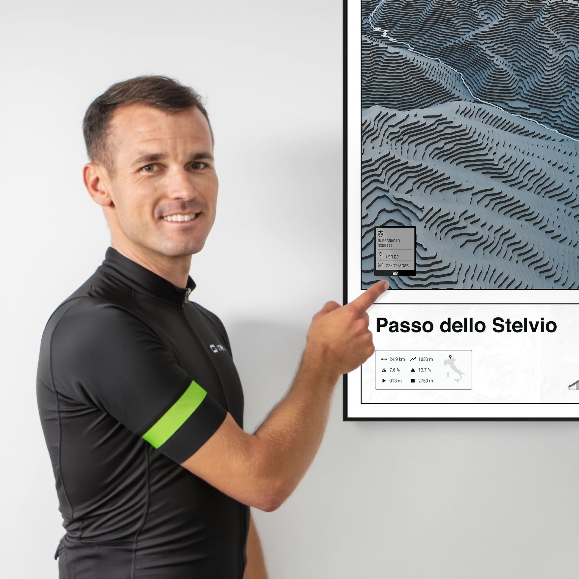 Passo dello Stelvio personalized poster