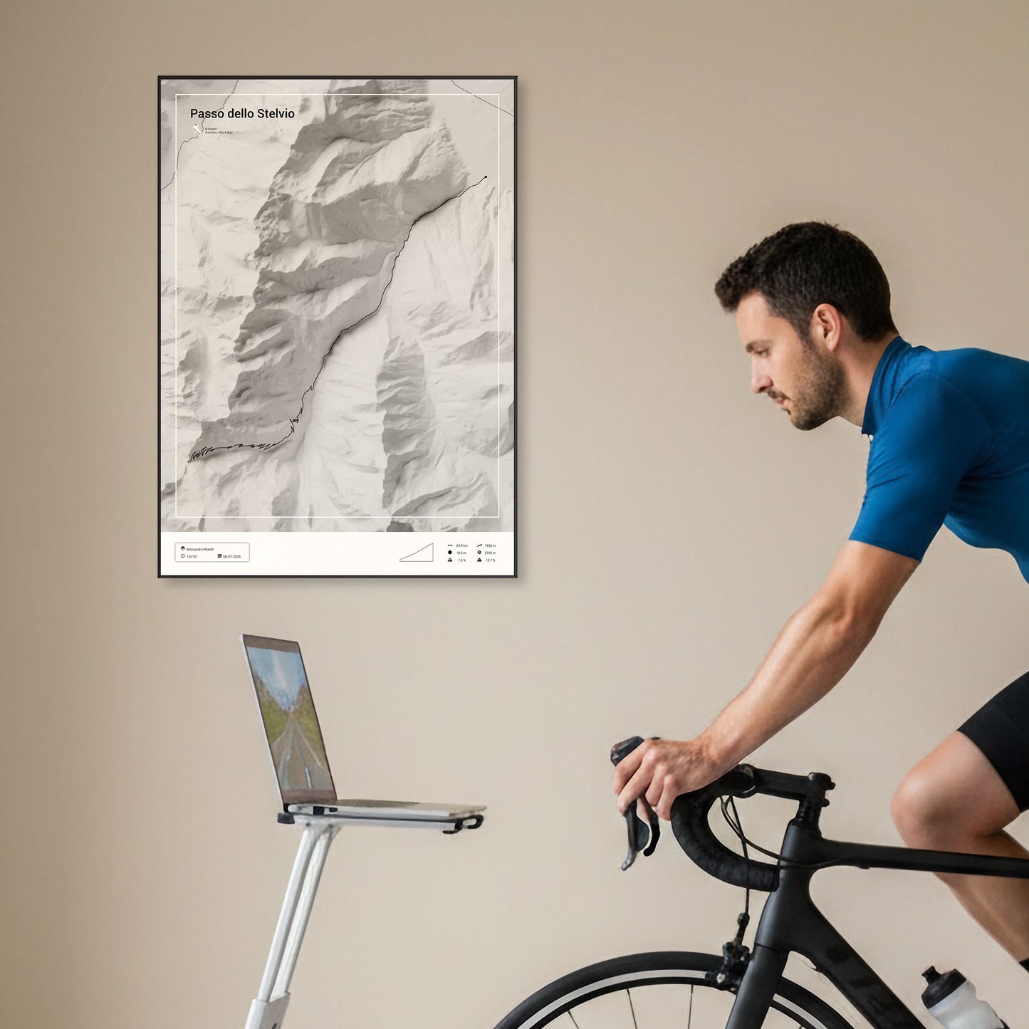 Passo dello Stelvio persoanlized poster