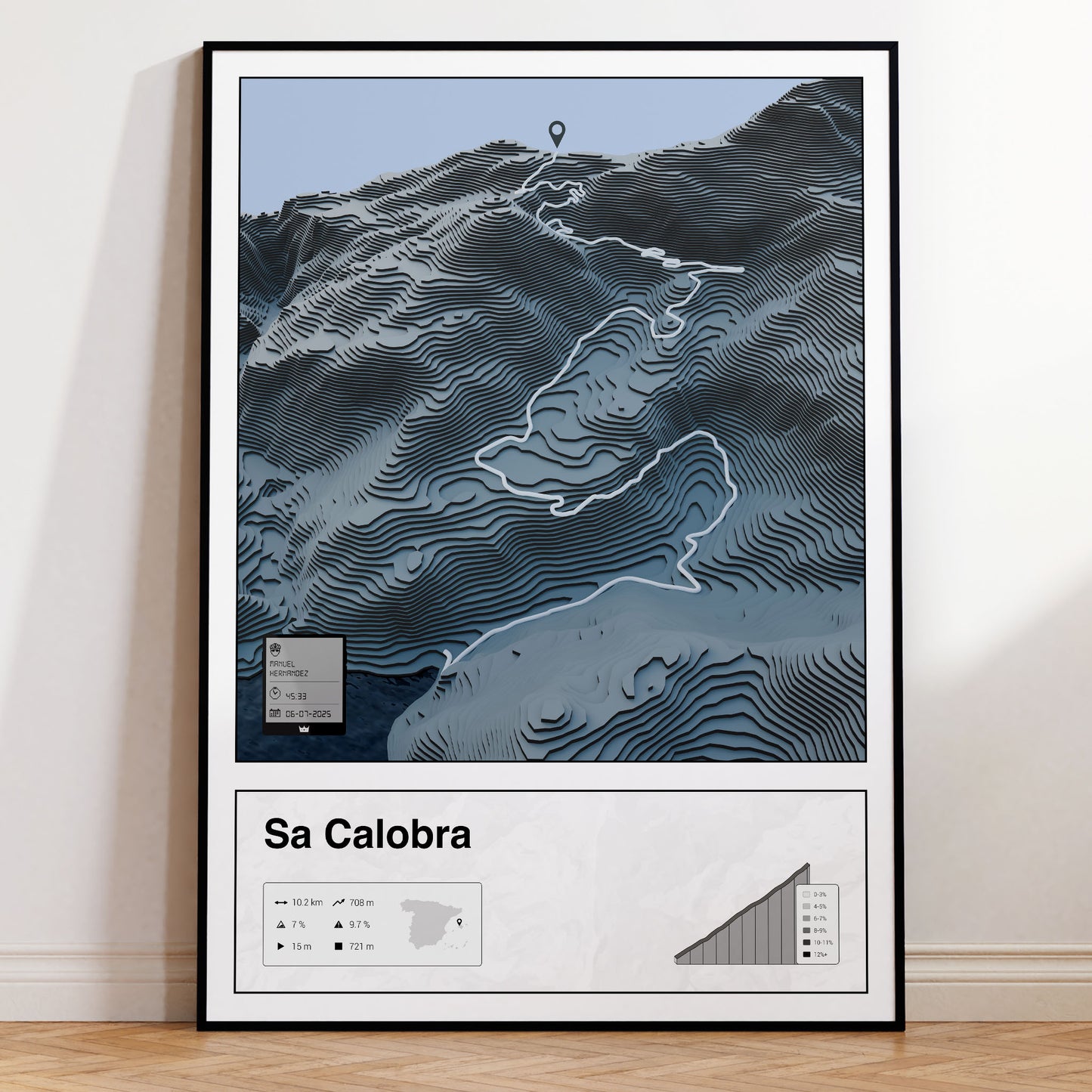 Sa Calobra personalized poster