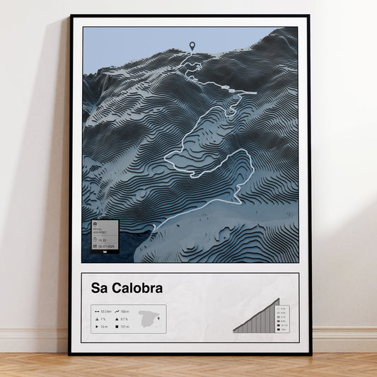 Sa Calobra personalized poster
