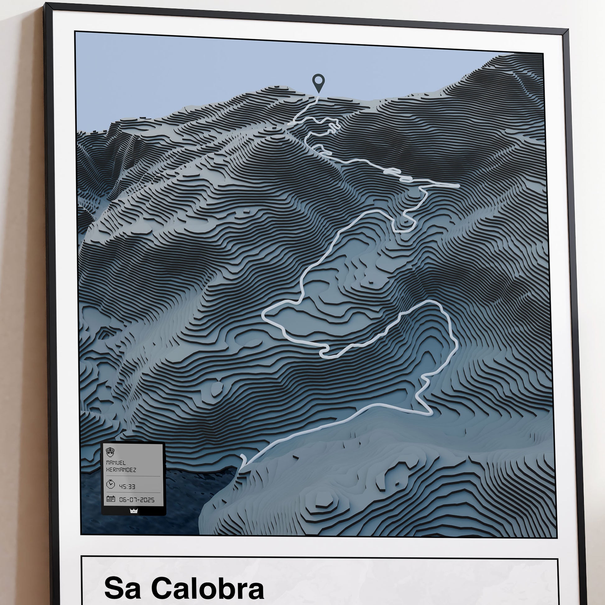 Sa Calobra personalized poster